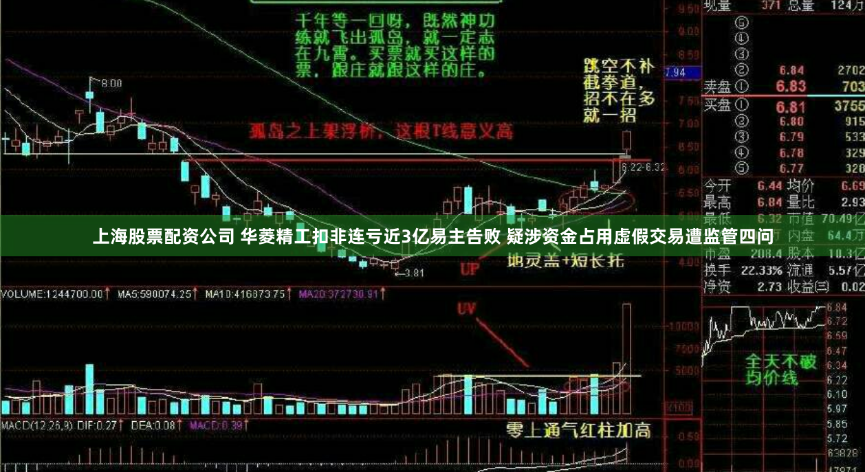上海股票配资公司 华菱精工扣非连亏近3亿易主告败 疑涉资金占用虚假交易遭监管四问